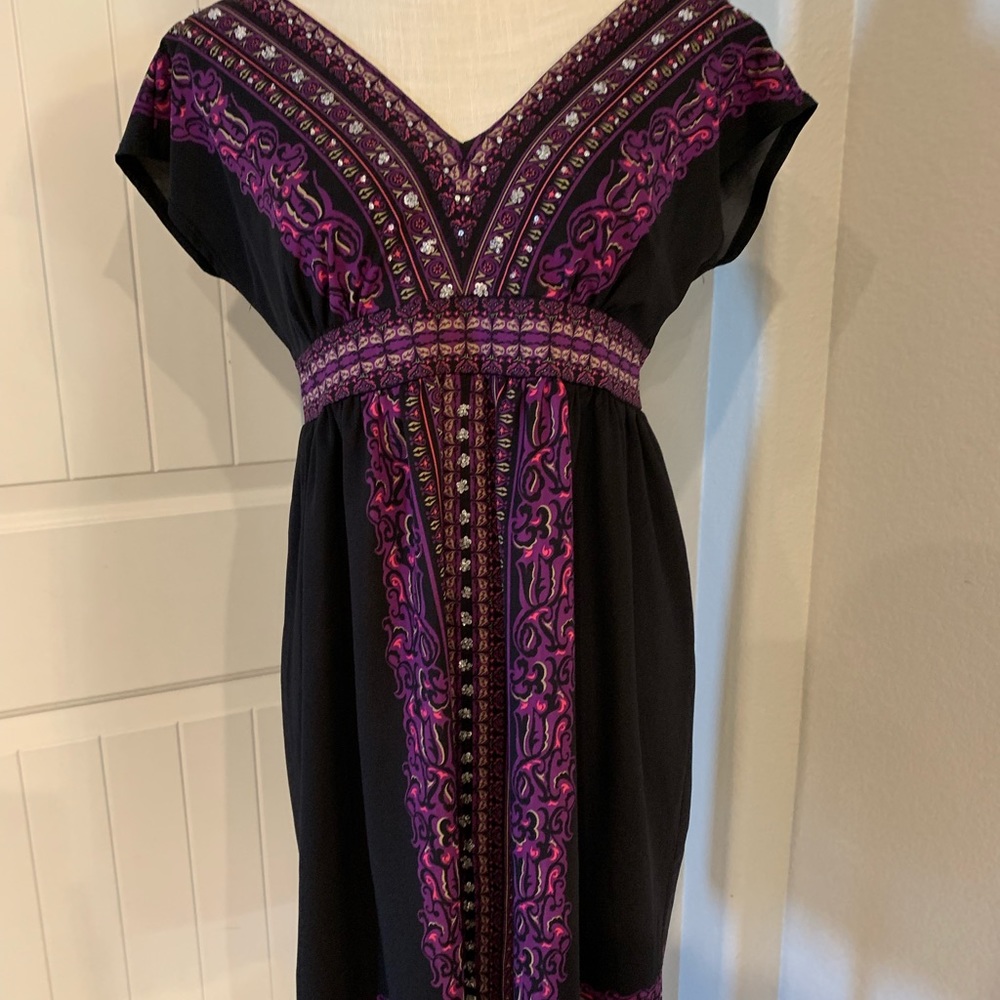 Gorgeous beaded multicolored dress